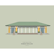 Tower Grove Park Roman Pavilion Art Print - 8" X 10"