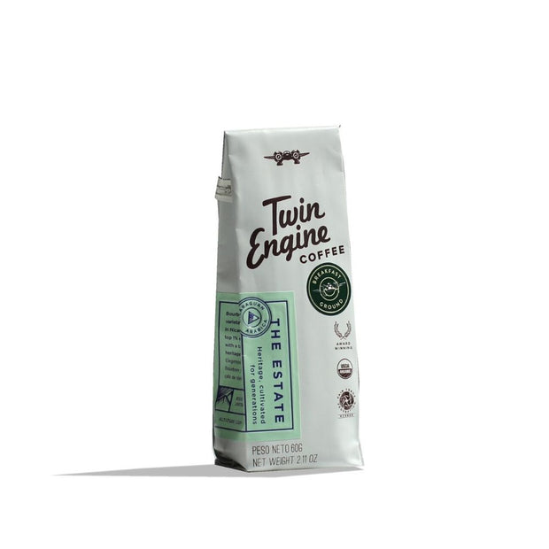 Twin Engine Coffee Co. The Traveler Organic Ground Coffee 2.1oz Pack-Breakfast Roast