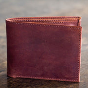 Bifold Saddle Brown Leather Wallet