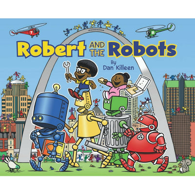 Robert and the Robots Softcover Book