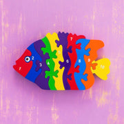 Wooden 1-10 Jigsaw Puzzle - Tropical Fish