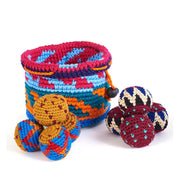 YippiYappa Kit Crocheted Mini Bag Toss Game