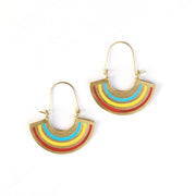 Petite Rainbow Earrings Multi