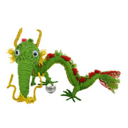 Long Green Dragon Kamibashi String Doll Keychain