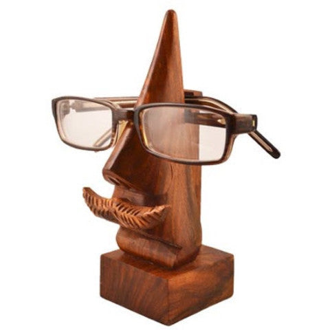 Matr Boomie Wooden Cat Eyeglass Holder Stand 