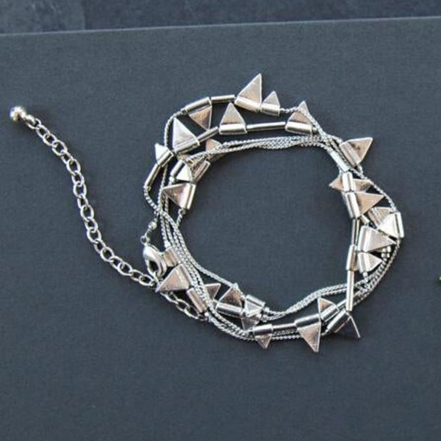 Zander Necklace converted to wrap bracelet
